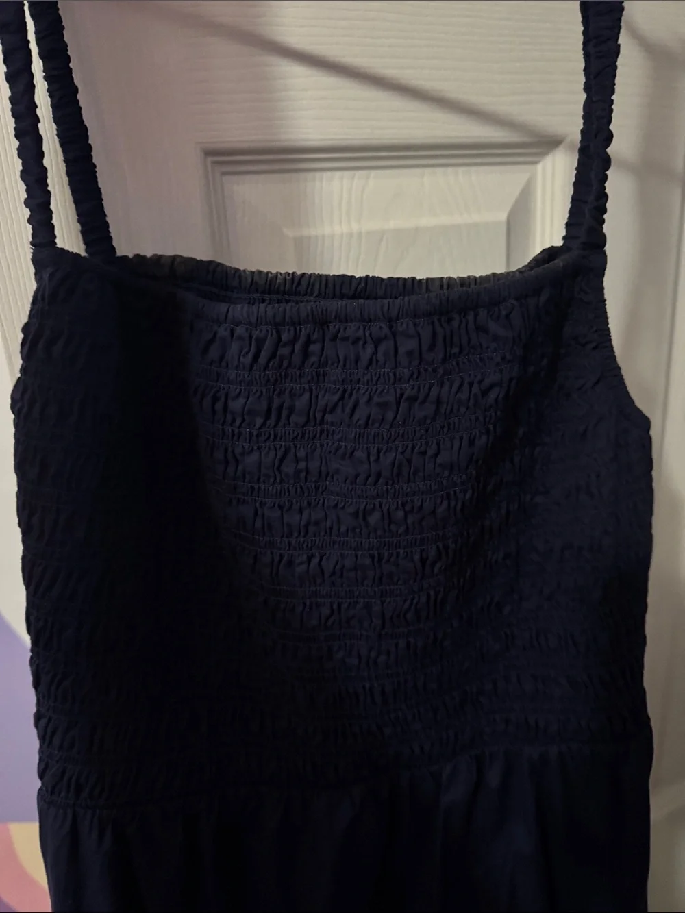 Old Navy Navy Smocked-Top Maxi Dress